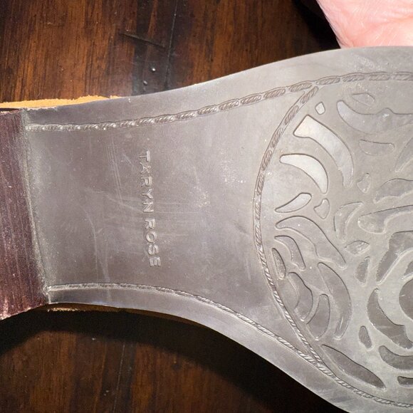 Taryn Rose Cognac Booties size 39 - Picture 8 of 9